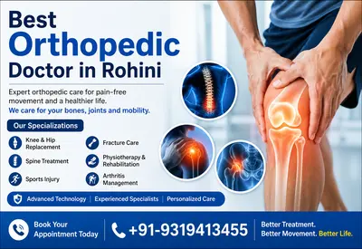 Best Orthopedic Doctor in Rohini